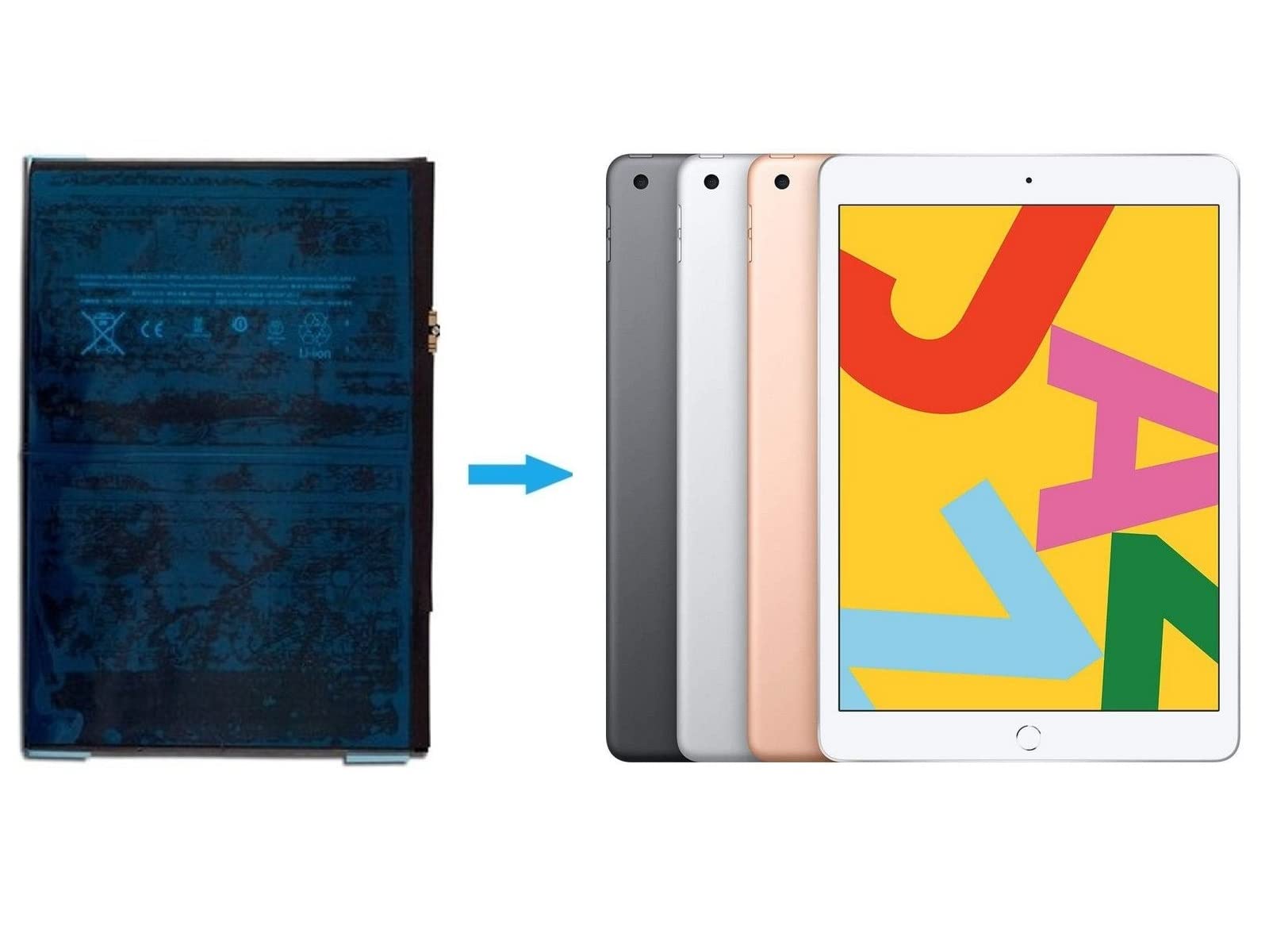 Amazon.com: TTIMORE A1484 Replacement Battery for iPad Air