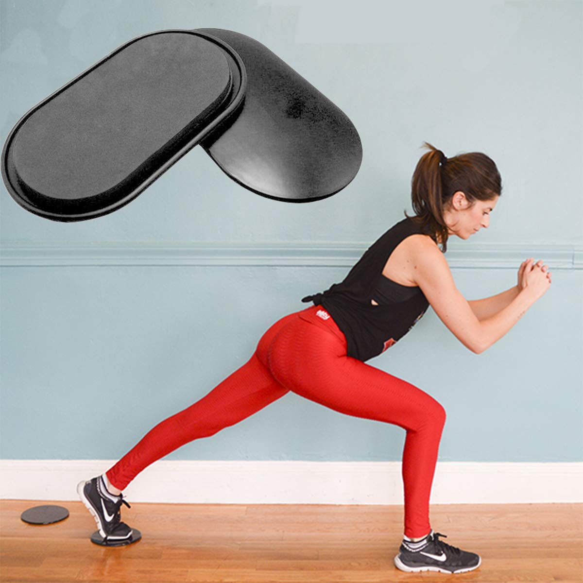 Abdominal Core Sliders - Set Of 2 Fitness Glide Plates For Full Body Workouts