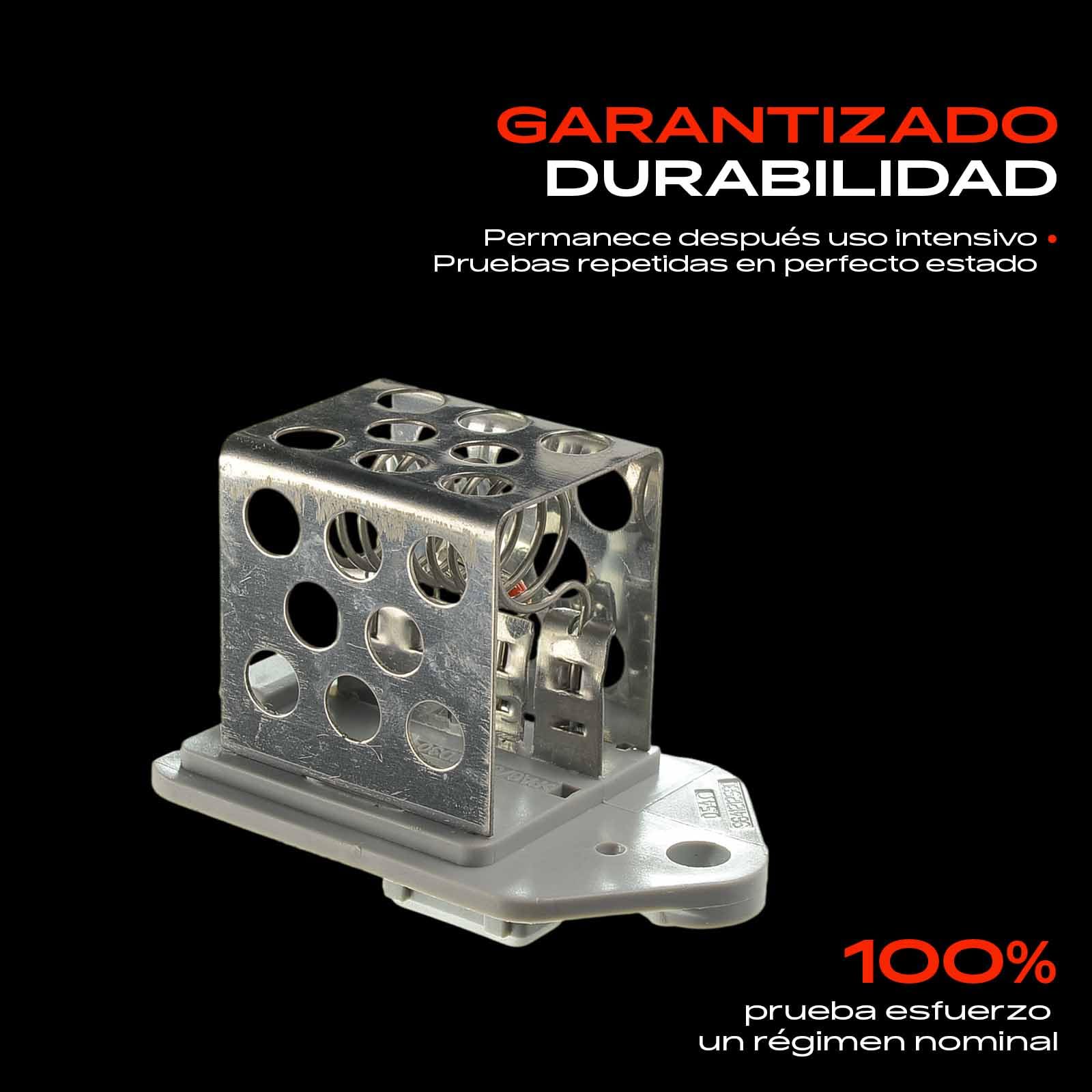 Frankberg Resistencia del motor del ventilador regulador del ventilador | 1267A9; Compatible con: Xsara N1, C5 I Break DE, Caja de socio 5, 406 8B, Xsara Picasso N68, Xsara Break N2
