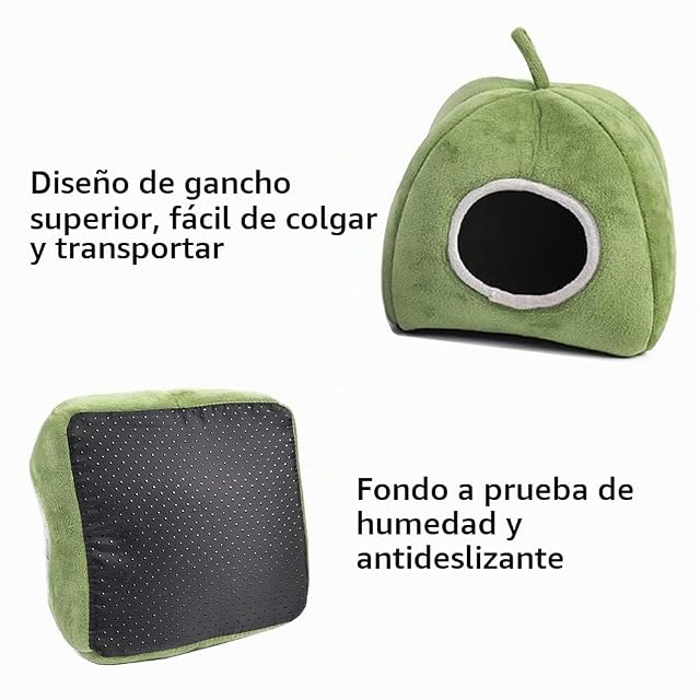 Foto 4 de 7 de Cama de Hámster, Cama Felpa Hamster, Invierno Cálido para Hamster, Saco de Dormir de Hámster