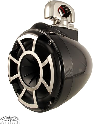 Miniatura 3 de Wet Sounds REV 8in Black Swivel Clamp Tower Speakers (Renewed)