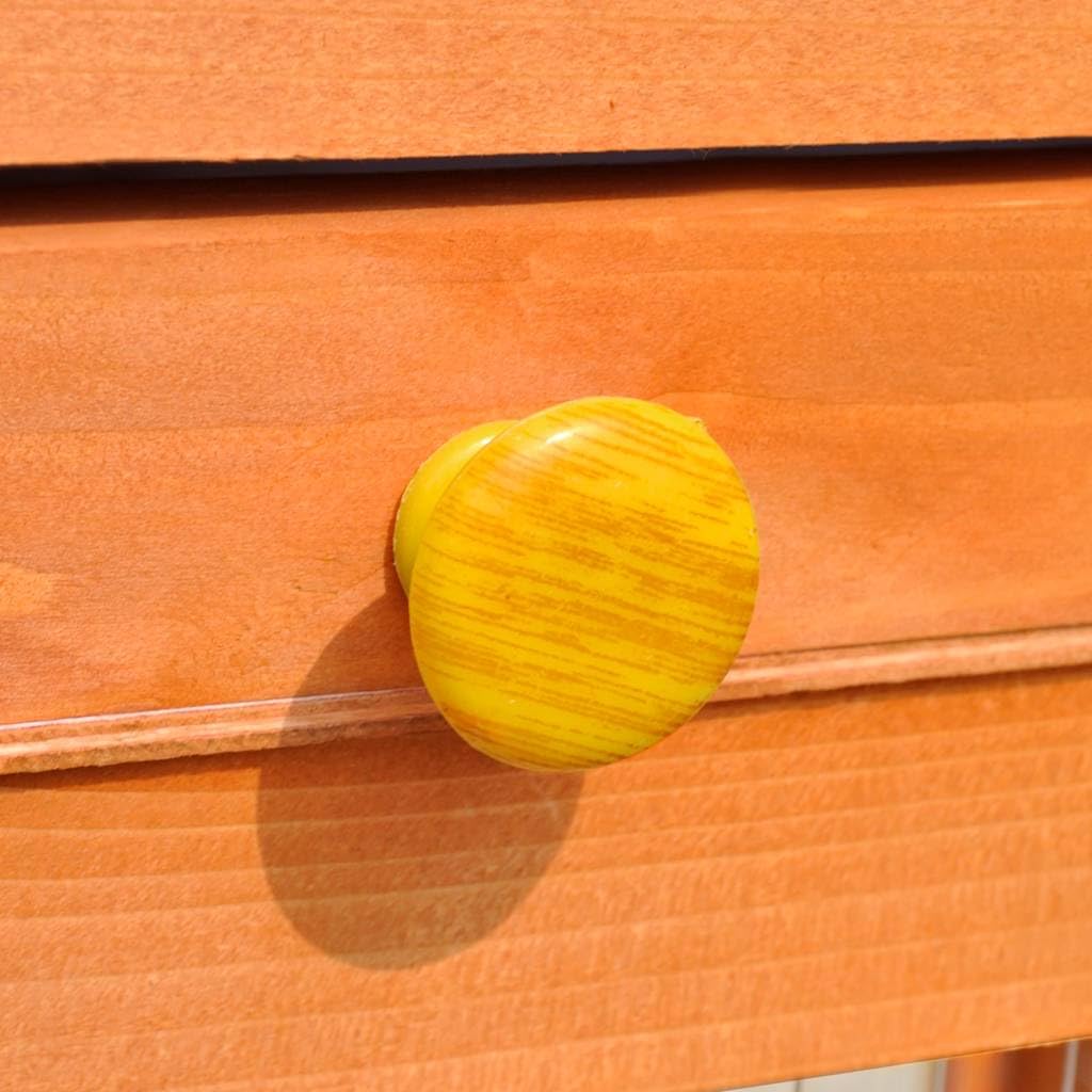 vidaXL Conejera Grande de Exterior de Madera Jaula de Mascota Casa de Conejos