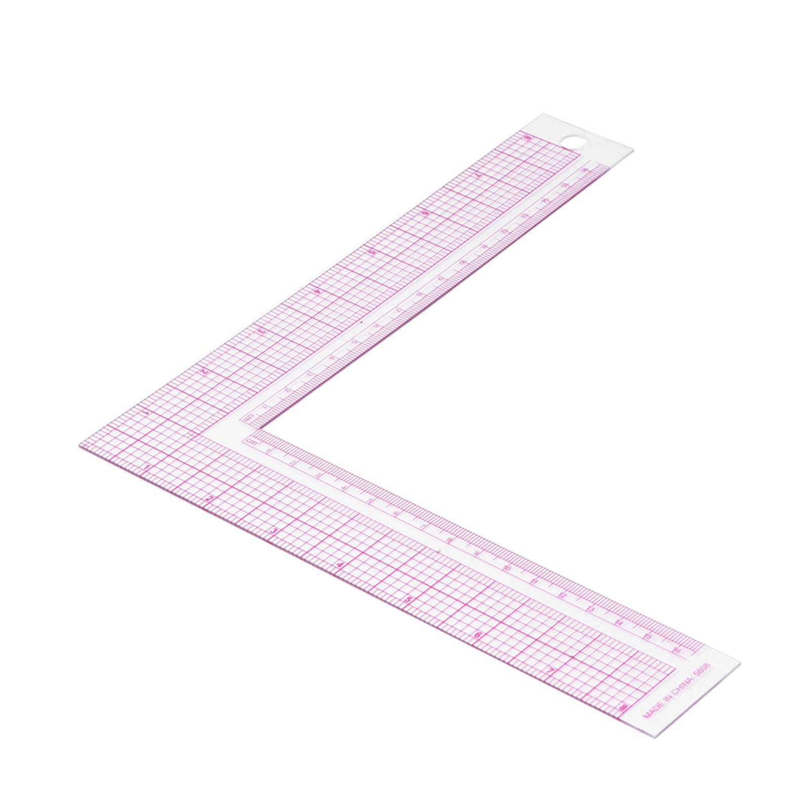 Righello Da Cucito Tyenaza – Set Squadra L E Curva Francese In Plastica