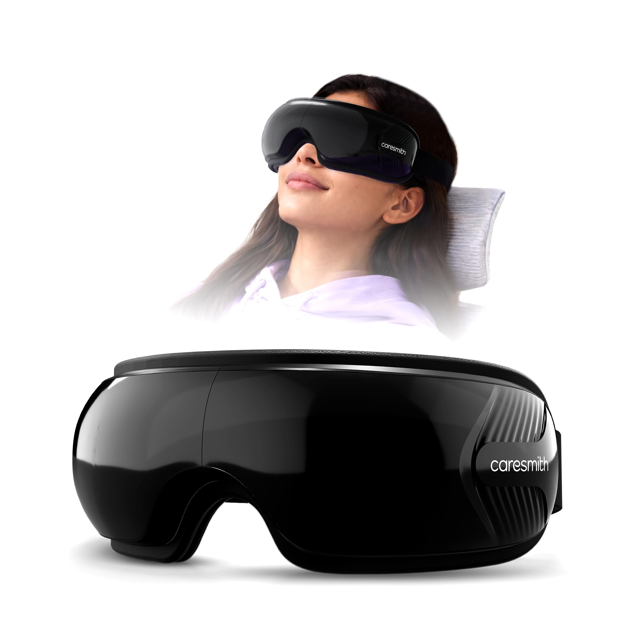 Caresmith Revive 5 Modes Eye Massager with Air Compression, Soothing Heat, Bluetooth Enabled for Deep Relaxation-picture-17