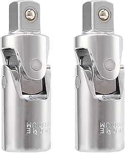 Amazon.com: 1/2 Inch Drive Spring Loaded Universal Joint Socket Cr-V 2 ...