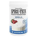 NaturesPlus SPIRU-TEIN, Vanilla - 2.12 lbs, Pack of 2 - Spirulina Protein Powder - Vitamins & Minerals for Energy - Vegetarian, Gluten Free - 64 Total Servings