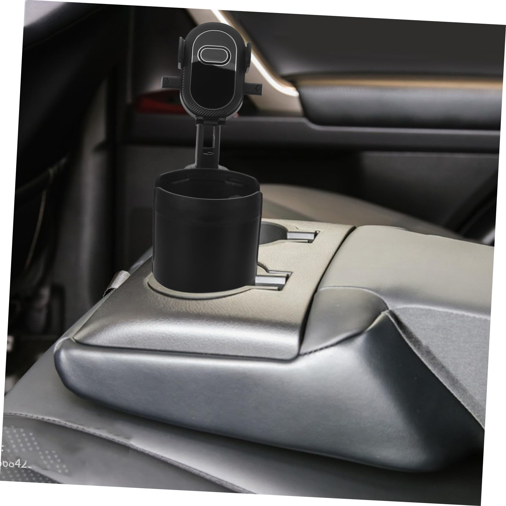 Gadpiparty Supporto Telefono Auto Porta Tazza Supporto Cellulare Auto e Porta Bicchiere Design Salvaspazio per Smartphone e Bevande e Suv