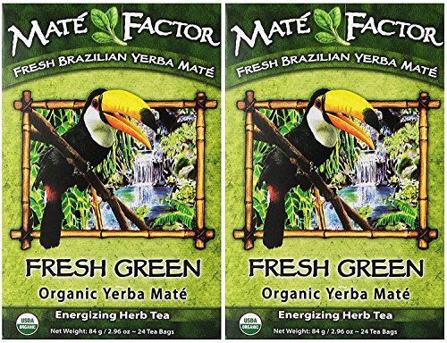 The Mate Factor Yerba Mate Energizing Herb Tea Bag