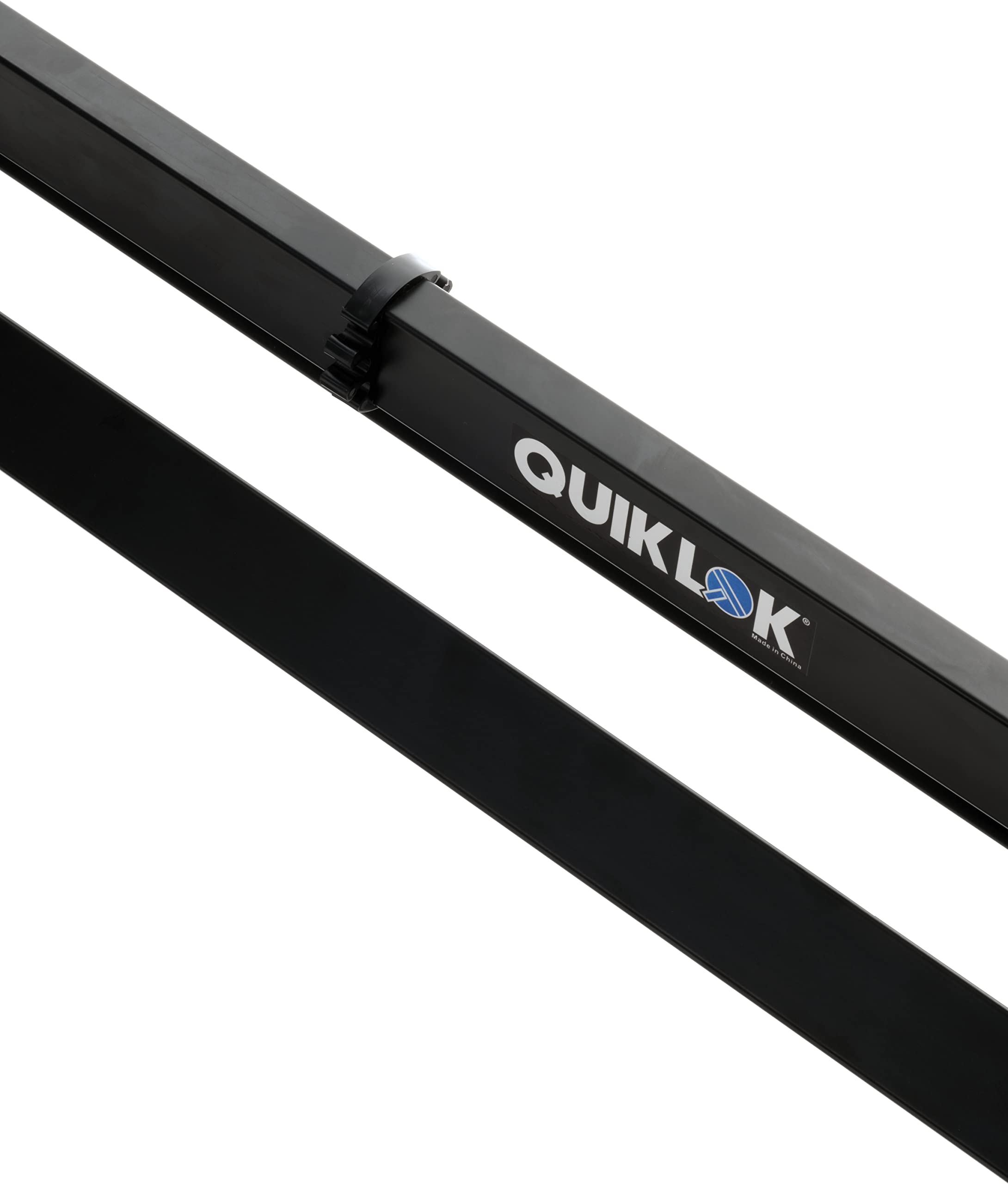 QUIK LOK - BS/542 PAAR MONITORSTÄNDER, Paar Monitorständer für Studio, Höhe 106 cm, Farbe Schwarz