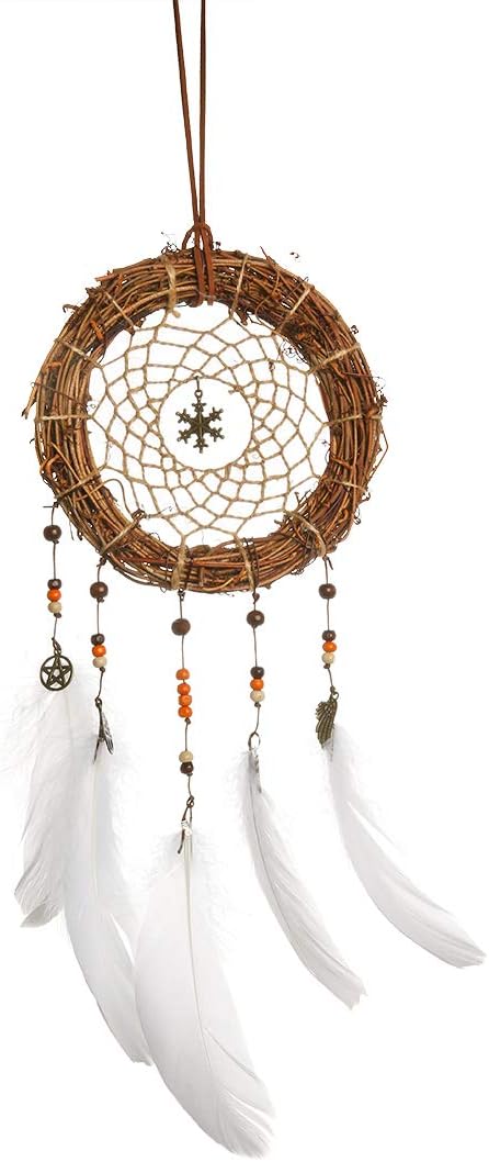 WUYASTA Large Handmade Dream Catcher for Boys Girls Bedroom Girls Room Decoration Wall hanging Dreamcatcher 52CM