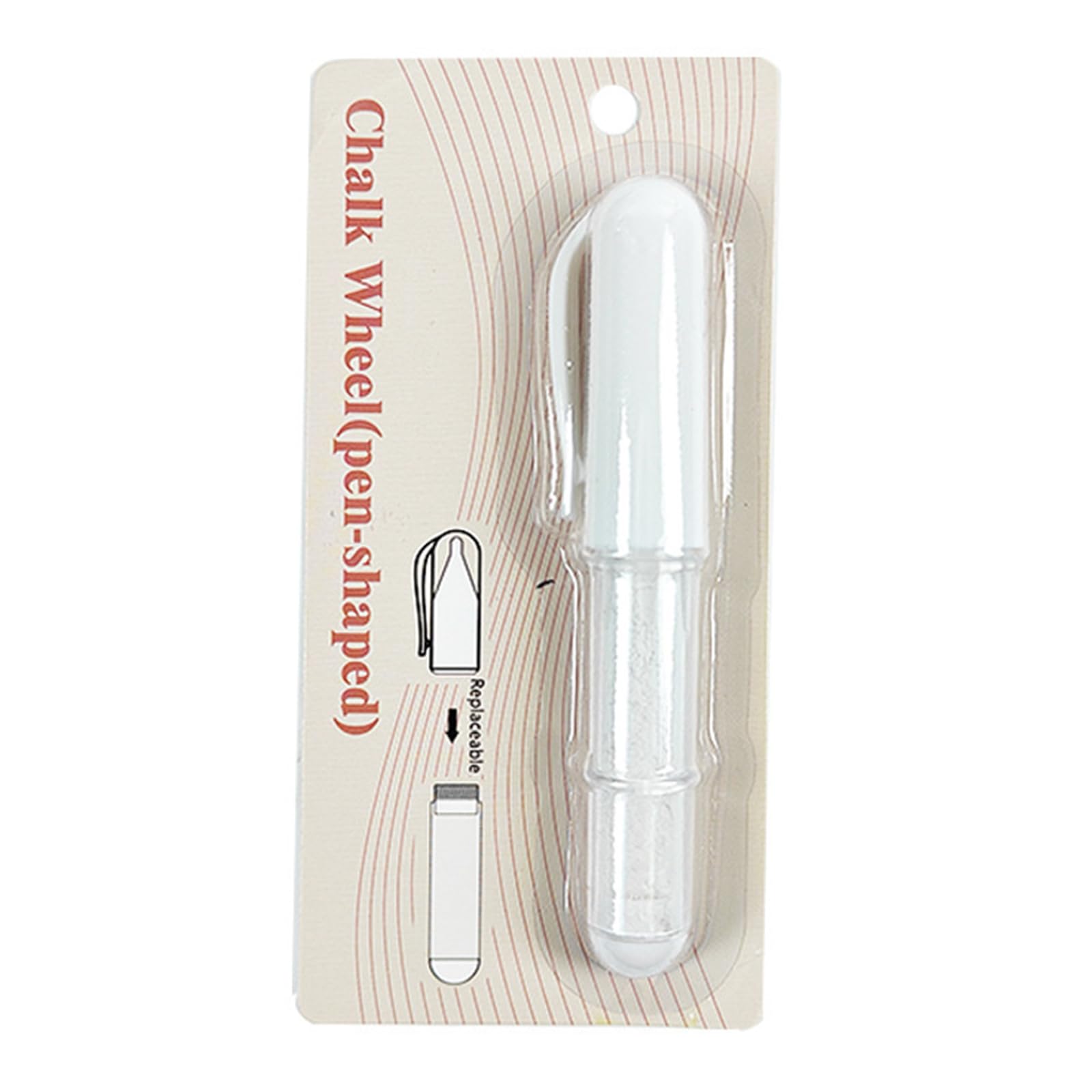 Psdndeww A Pen Shaped Taylor Chalk Erasable Fabric Chalk Convenient Chalk Wheel Fabric Marker Pen