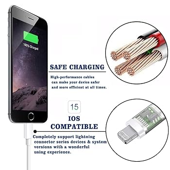 Ximytec [MFi Certified] USB C to Lightning Cable 3Pack 3FT