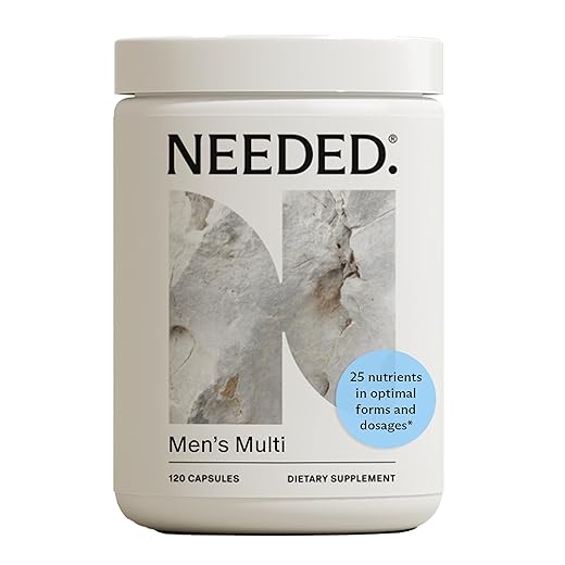 Needed. Men's Multivitamin for Fertility