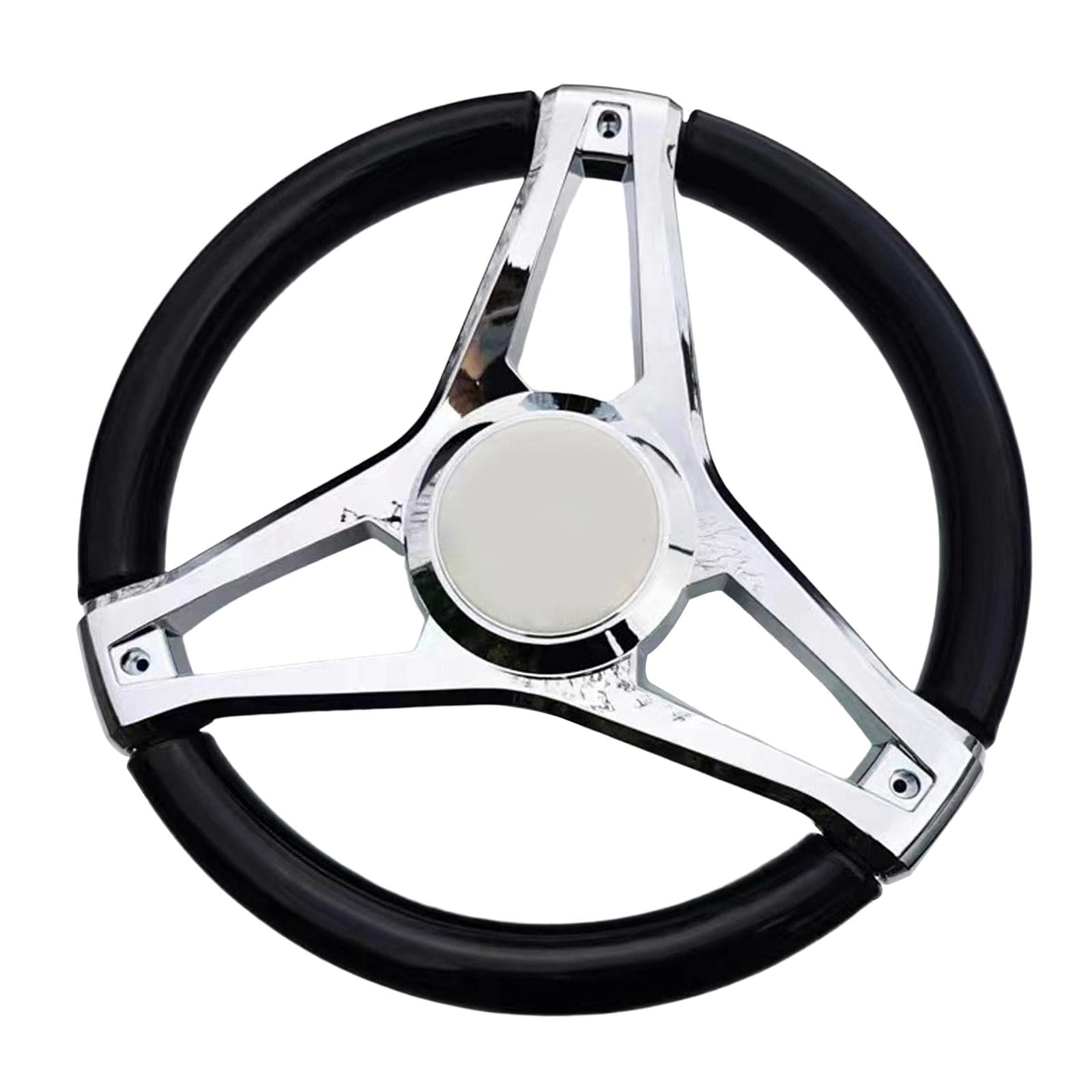 Volante Universal para vehículos acuáticos de 350mm Duradero para yate de lancha rápida