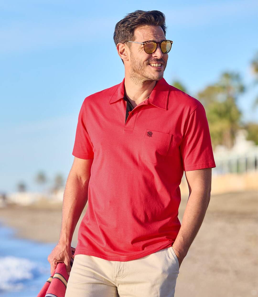 Atlas para Hombre - Lote de 3 Polos para Hombre - Manga Corta - Disponible en Tallas Grandes de la M a la 5XL