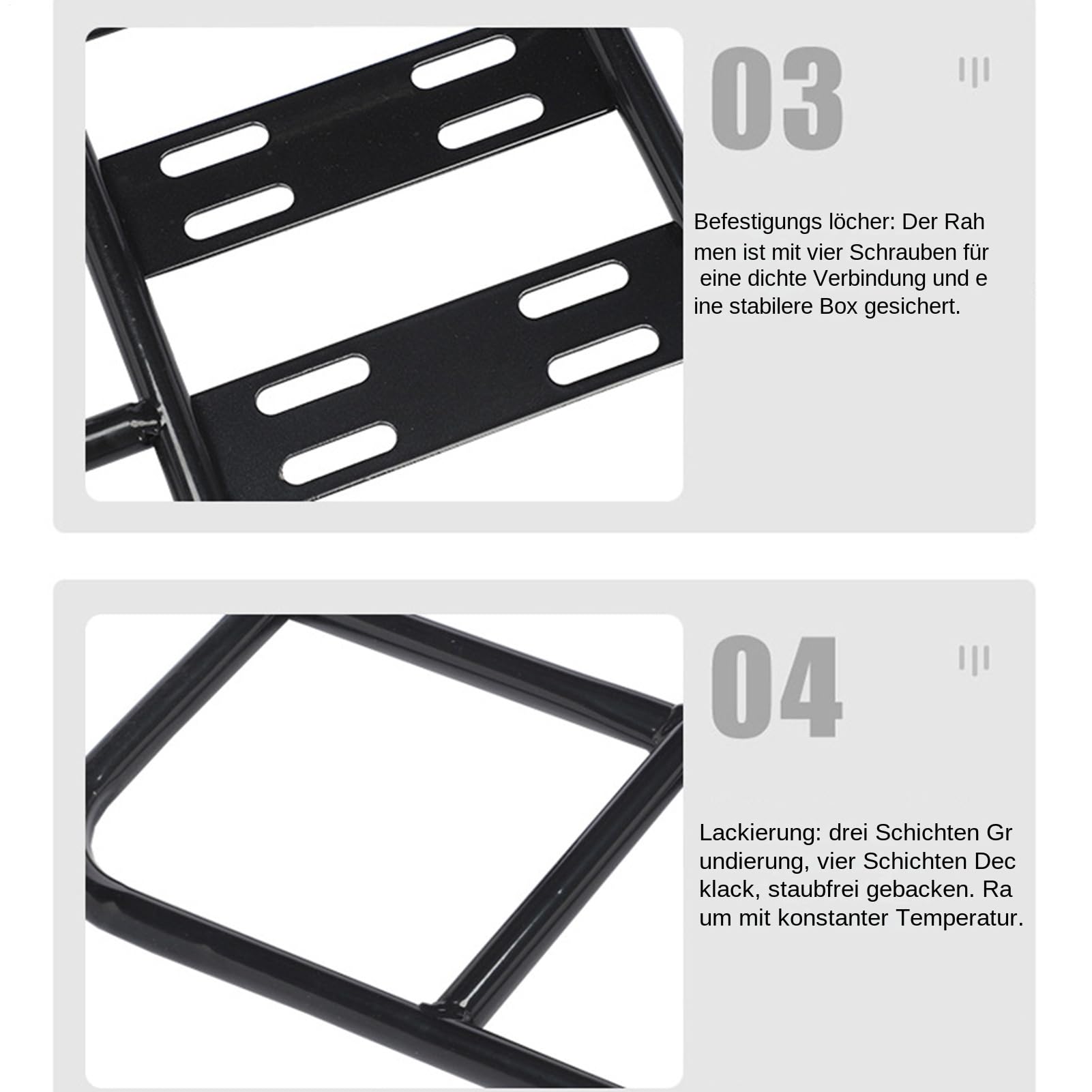 Cestino posteriore per bicicletta, portabiciclette, portabiciclette staccabile, con capacità, zaino per la spesa, campeggio, strada, attività all'aperto, mountain bike, ciclismo, avventura, accessorio
