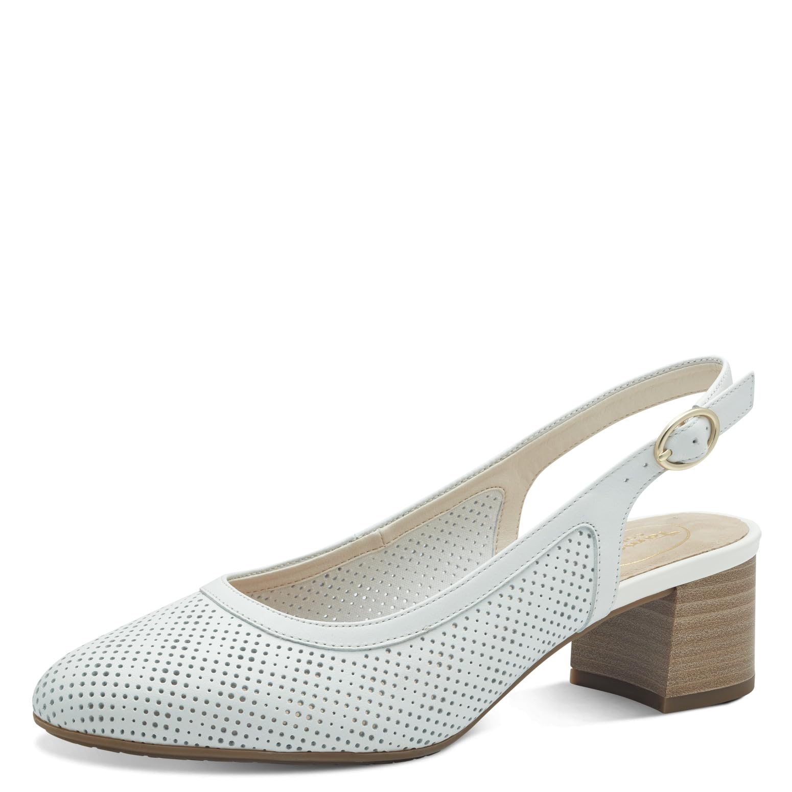 Tamaris Comfort Damen Slingpumps aus Leder Elegant