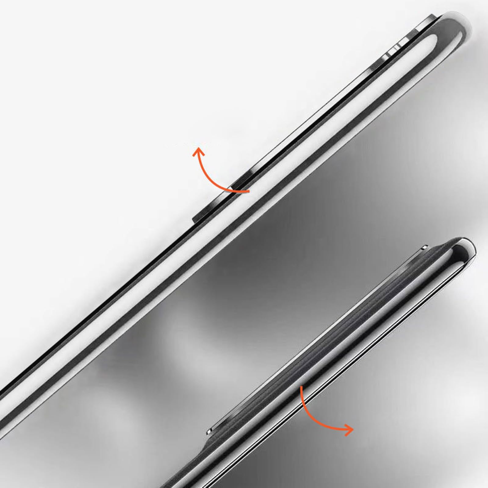 Skórzane etui do iPhone'a 17 Pro Max/17 Pro/17 Air/17, odporne na wstrząsy, pełna ochrona aparatu, galwanizowana krawędź, smukła obudowa, czarny, 17 Air