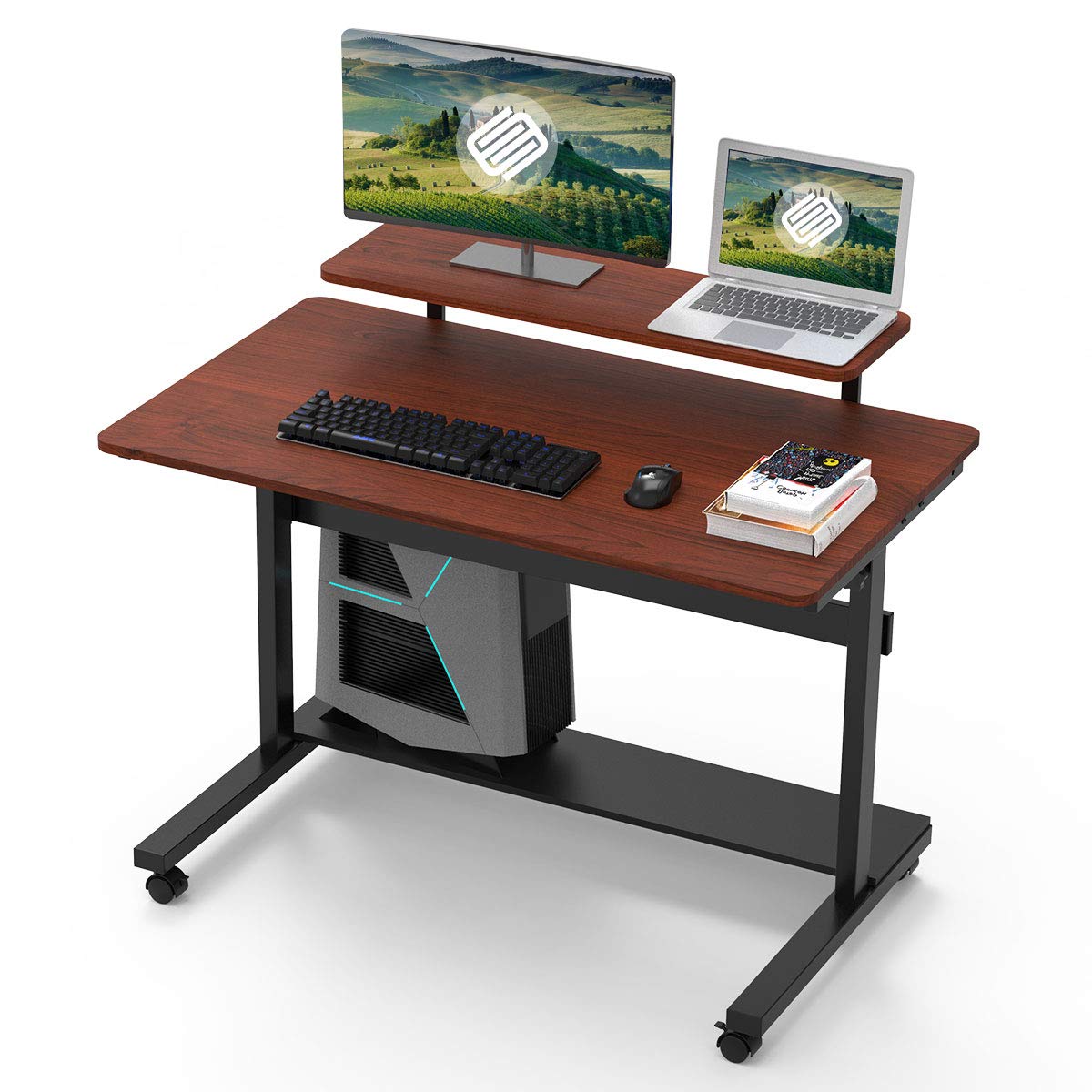 Buy Eureka Ergonomic Adjustable Desk, 41" Height Adjustable Standing