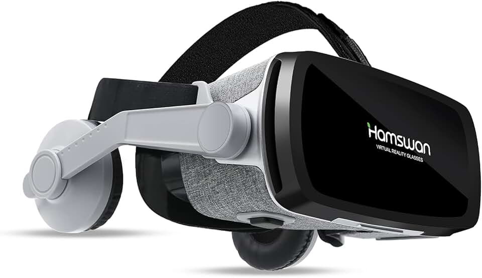 Casque De Réalité Virtuelle Pour Téléphone Avec Télécommande, Lunettes