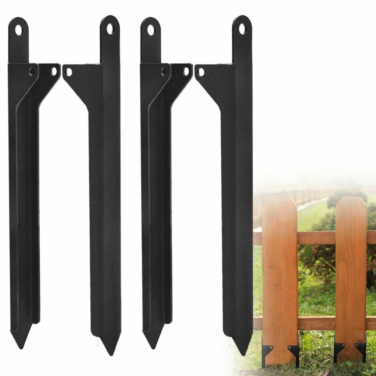 VANROUG 4 Pcs Rainwater Downspout Bracket, Adjustable Downpipe Bracket