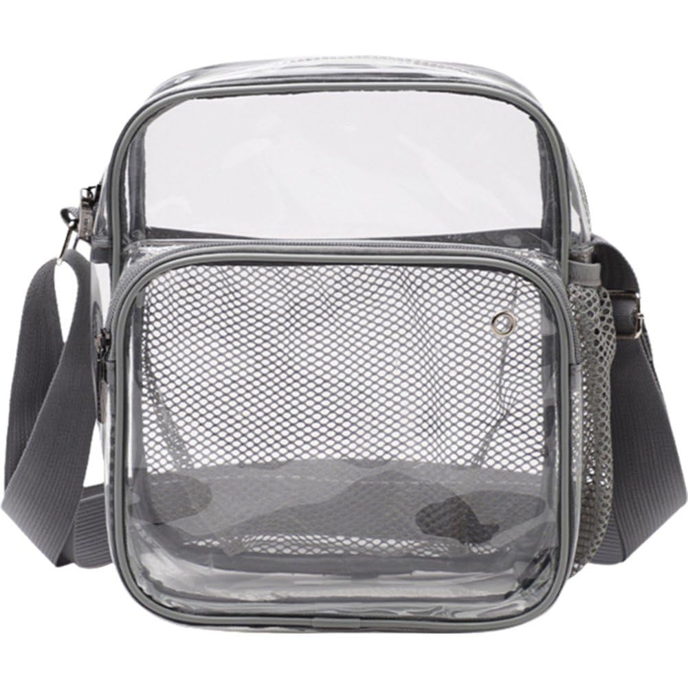 Sac à main transparent de haute qualité avec finitions soignées et ajustables
