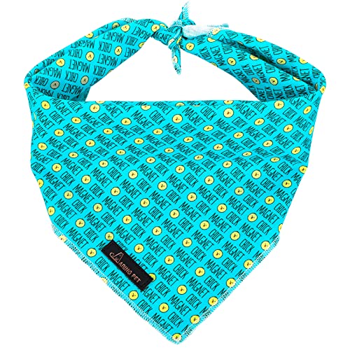 ARING PET Easter Dog Bandana - Soft Chick Scarf, Comfortable Holiday Cotton Triangle Bibs for Small to Large Boy Girl Dogs and Cats