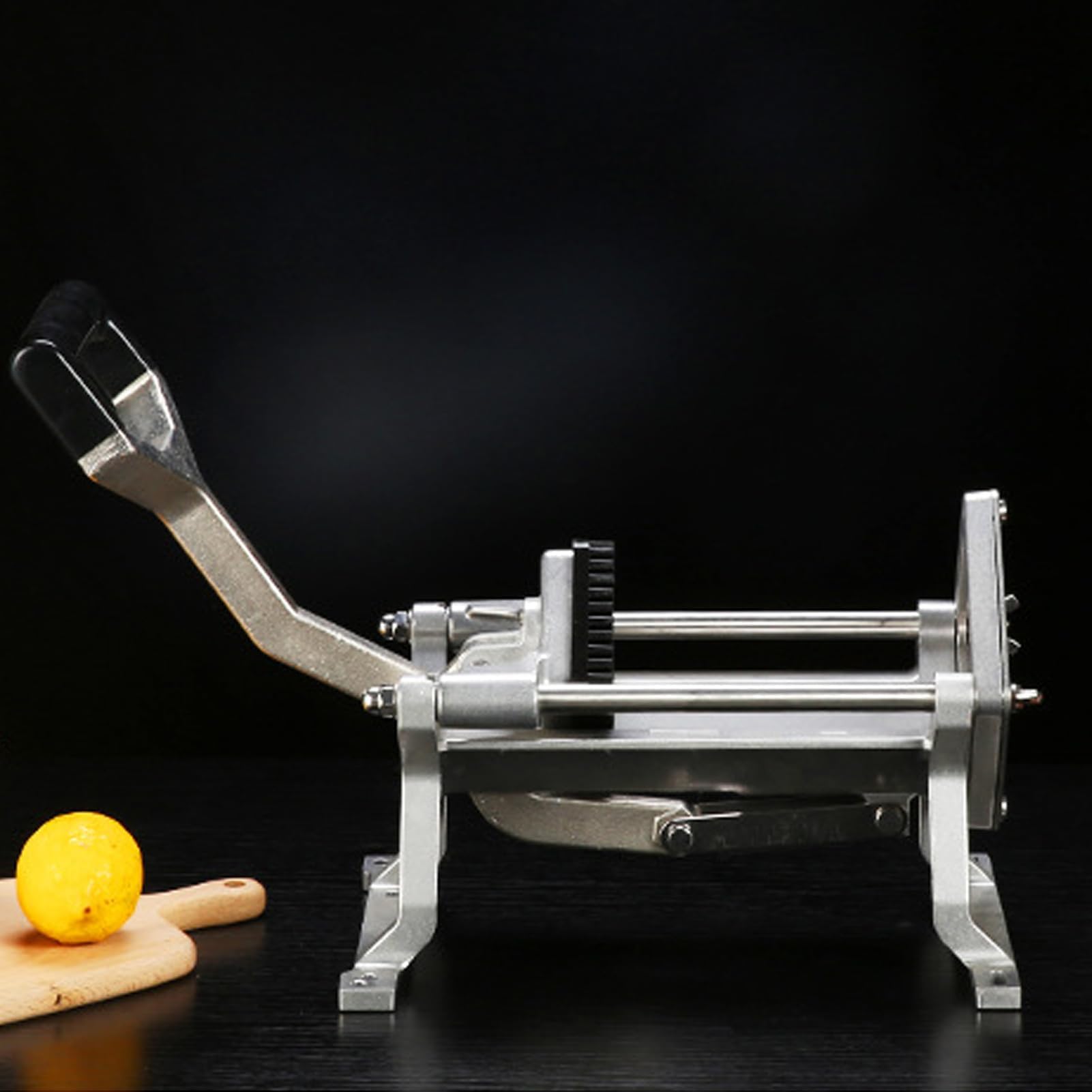 Affettatrice per Patate Fry Affettatrice per Patate Fritte Taglierina per Patate Fritte in Acciaio Inossidabile per Uso Domestico e Commerciale (9 mm)