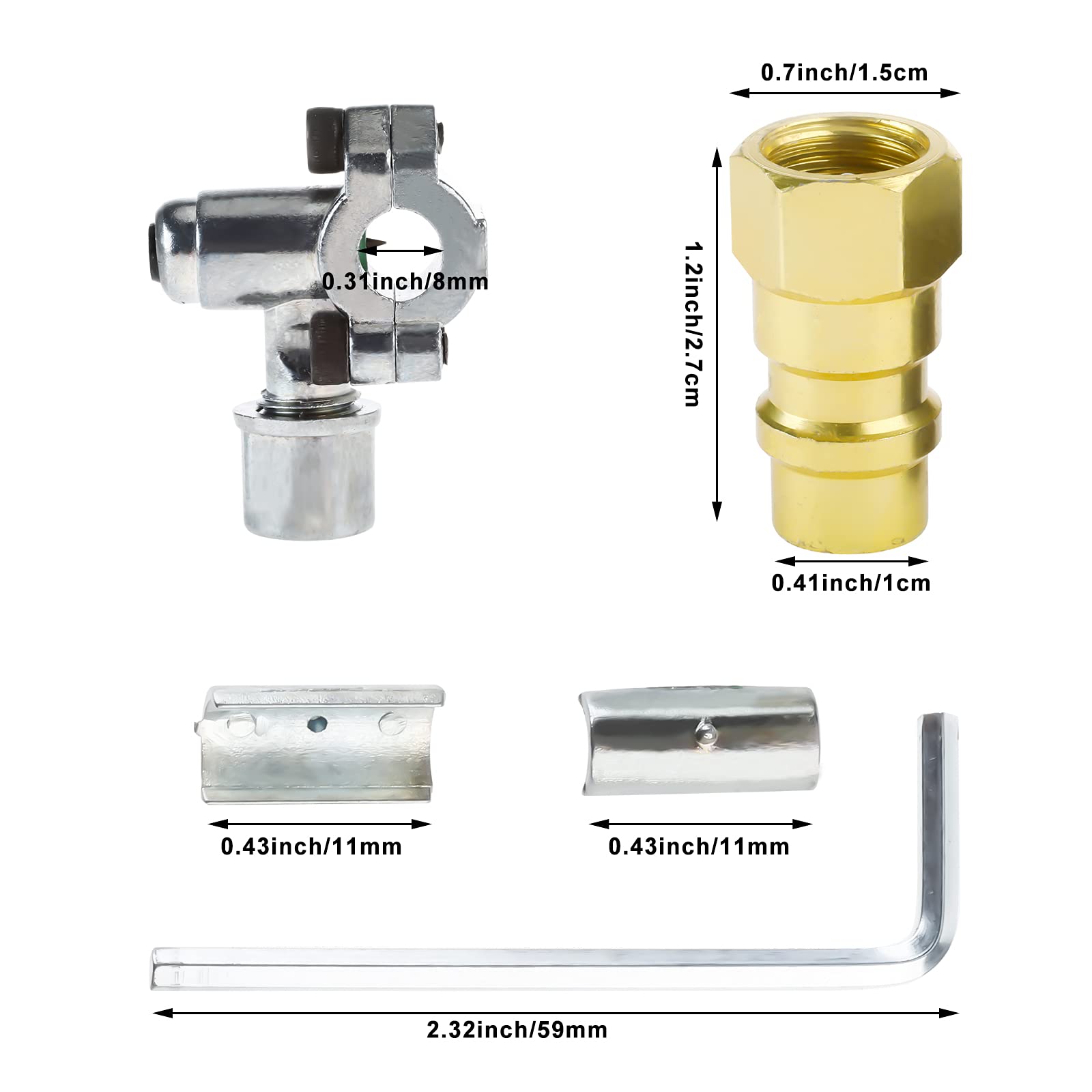 Rc1・1/4 ゲートバルブ(ステンレス製) | 水道、ガス、エアー用配管部材 | 介護用品・福祉用具通販のスマート介護 4個 BPV-31 エアコンピアスバルブキット 1/4 5/16 3/8インチ外径パイプ用