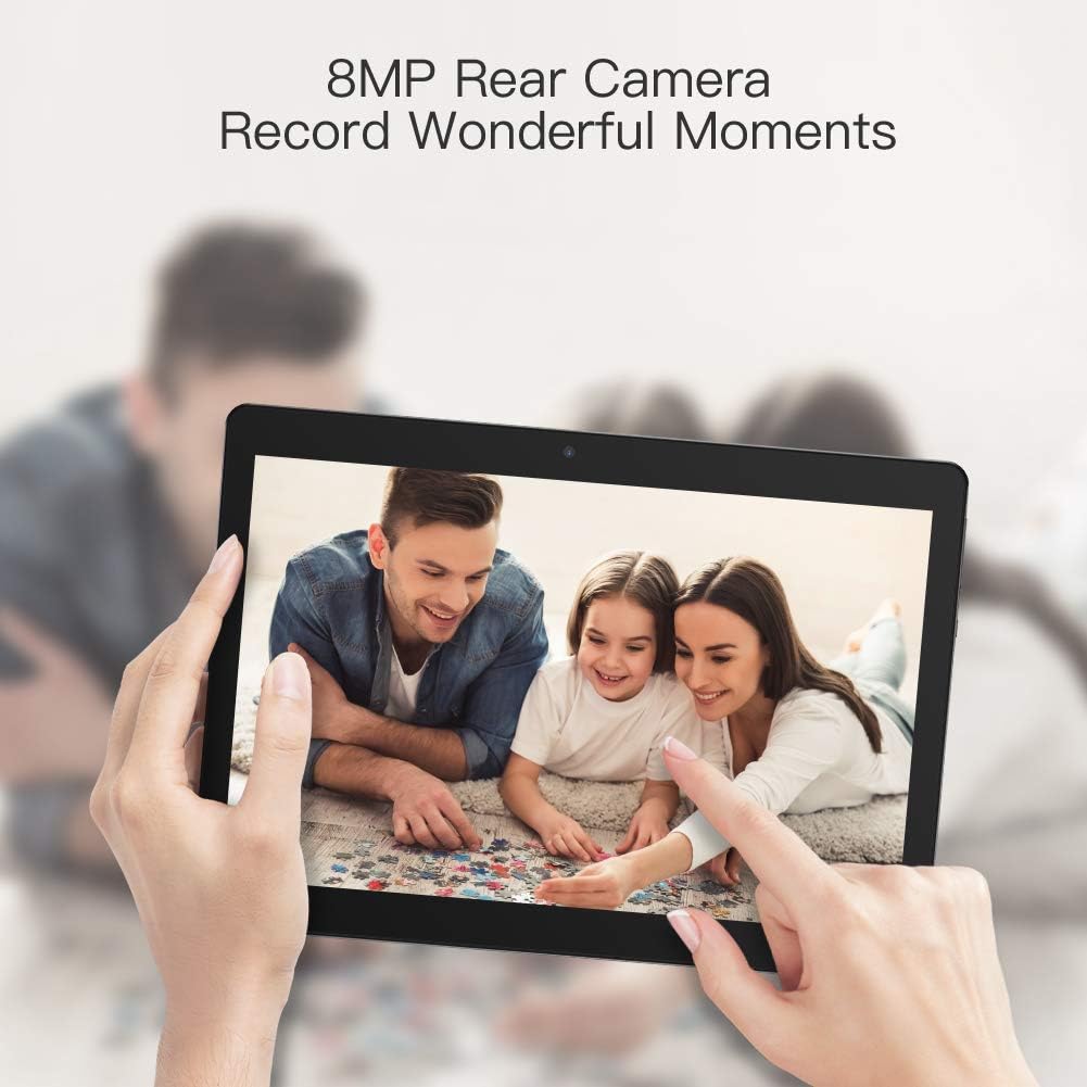 Uр Tо 50% оƒƒ Dragon Touch Notepad K10 Tablet with 32 GB Storage, 10 inch Android Tablet, Quad Core Processor, Android 9.0, 1280 x 800 IPS HD Display, Micro HDMI, GPS, FM, 5G WiFi - Black