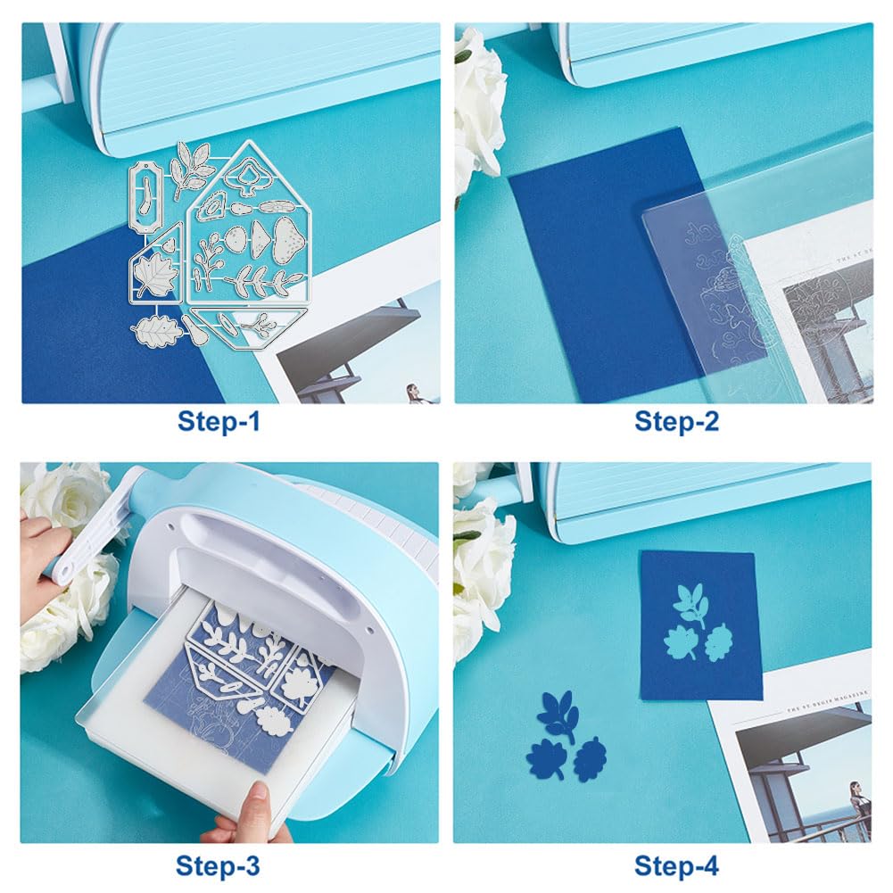 BENECREAT Envelope Plant Cutting Dies Stencils - Image 3