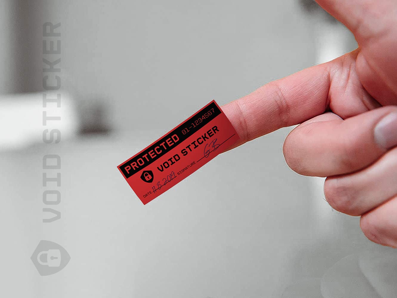 High Security Tamper Evident Seal Warranty Void Original Genuine