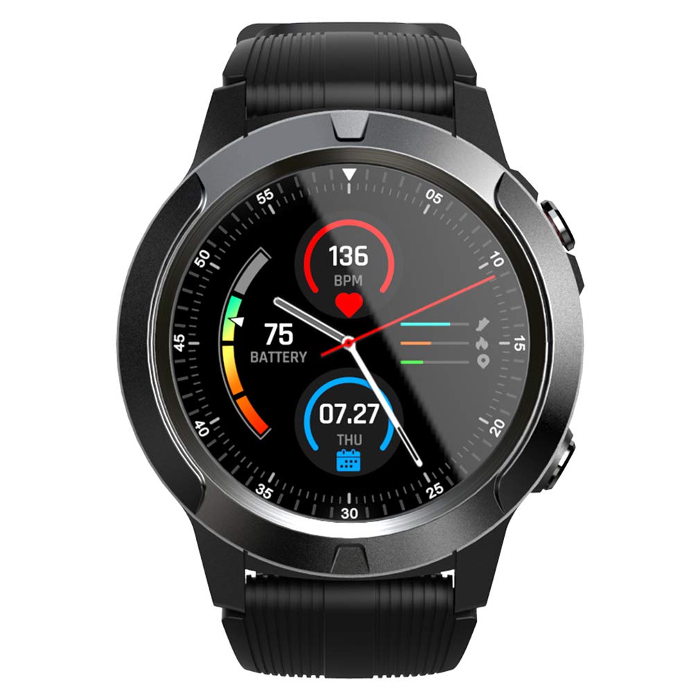 Sport Smart Watch Bluetooth Fitness Orologio da Polso con cardiofrequenzimetro/Monitor del Sonno Contapassi Impermeabile Cronometro Calorie Messaggio Avviso di Chiamata per Android iOS