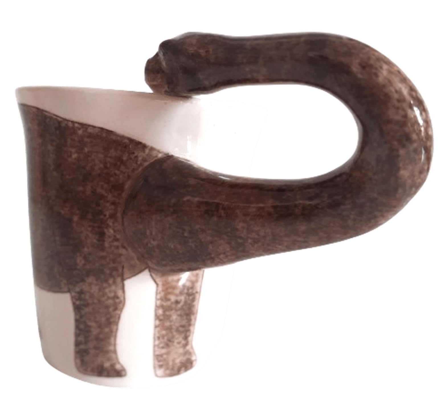 Dinosaurier Tasse 3d aus Keramik Becher mit Tiermotiv Apatosaurus – Ansicht 3