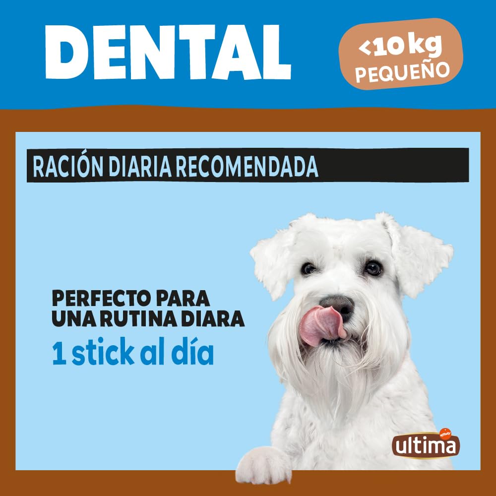 Ultima Snacks pour Chiens Mini/Petits bâtons dentaires 13 x 90 g