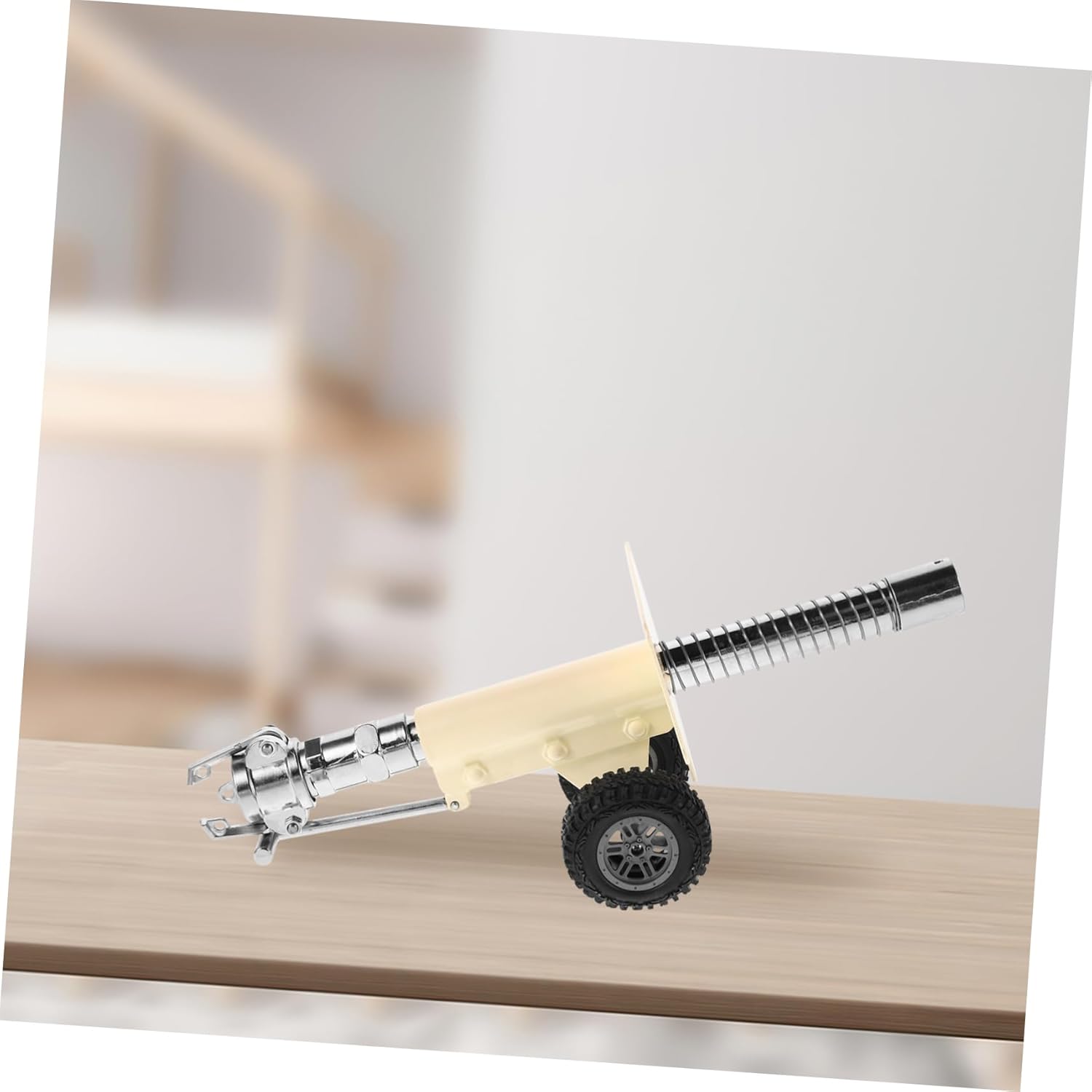 STOBAZA Cool Metal Model with Spring Mechanism Unique Desktop Decor for Boys for Collecting and Playing Thoughtful Year Home and Office