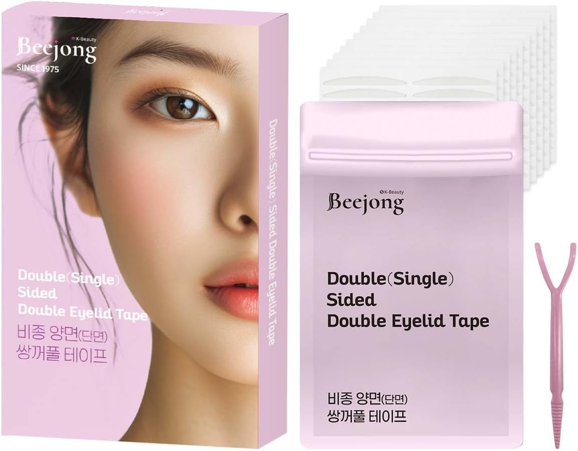 Korean Eye Charm Double Eyelid Tape Hooded Lift โ Face Lifting Invisible โDroopy Lifter Strips for Hooded Eyes ์๊บผํ ํ
์ดํ (Double Sided 3mm 220p)