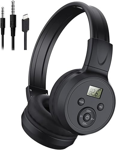 Auriculares de radio FM personales recargables y portátiles con la mejor recepción receptor de radio FM para reuniones trabajos diarios senderismo disponible en Yaxa Colombia