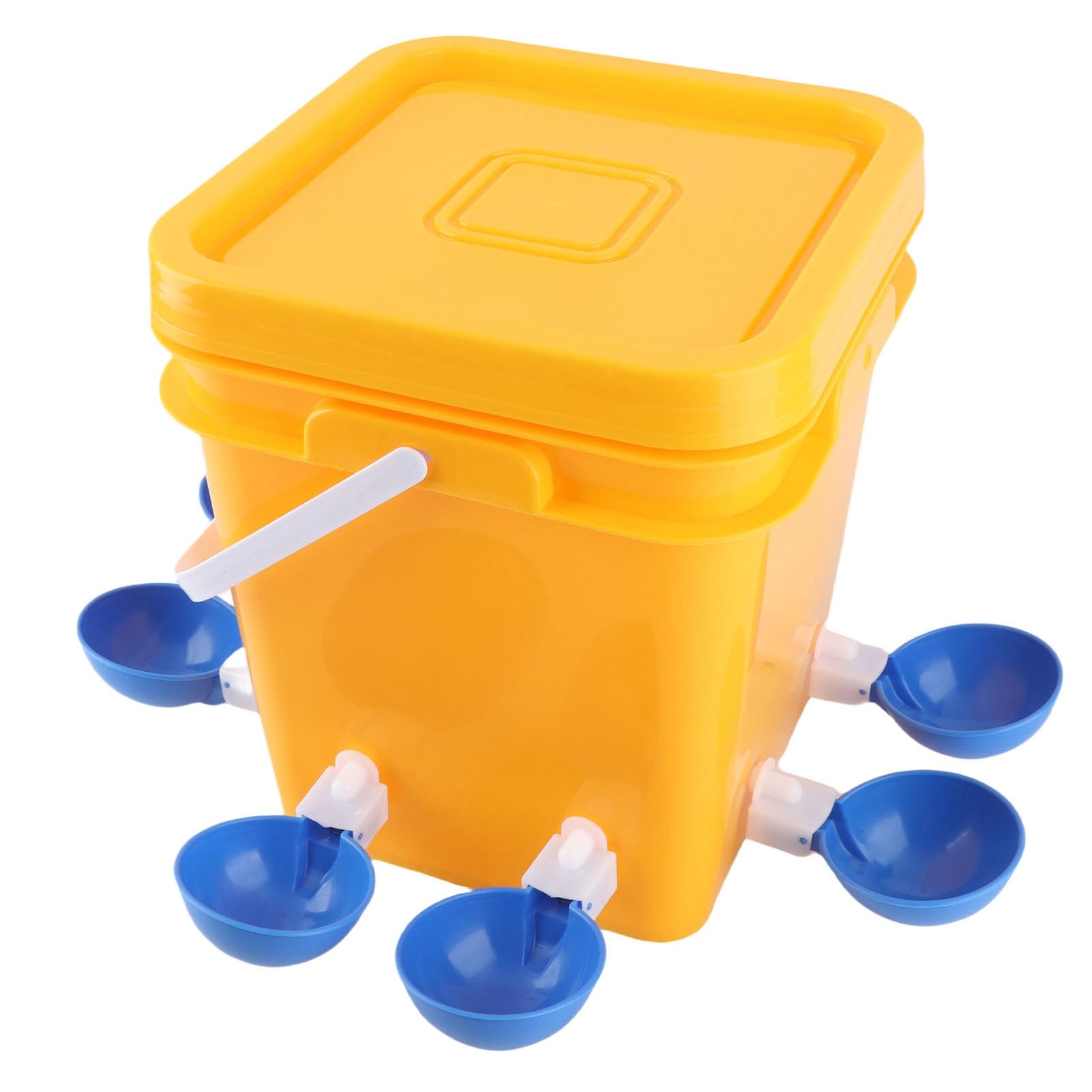 Bebedero automático para pollo, barril portátil de 12l, dispositivo para beber aves de corral, para ganso (Zisemeil42xo5ne6ud-13)