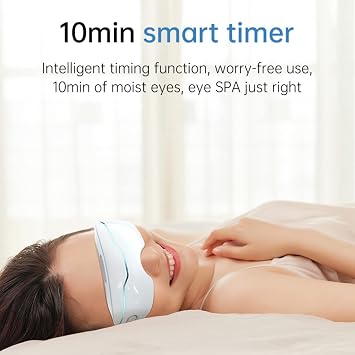 USB Steam Warm Compress for Puffy Eyes,Portable Professional Electric Warm Eye Compress for Dry Eye, Chalazion, Blepharitis, Stye