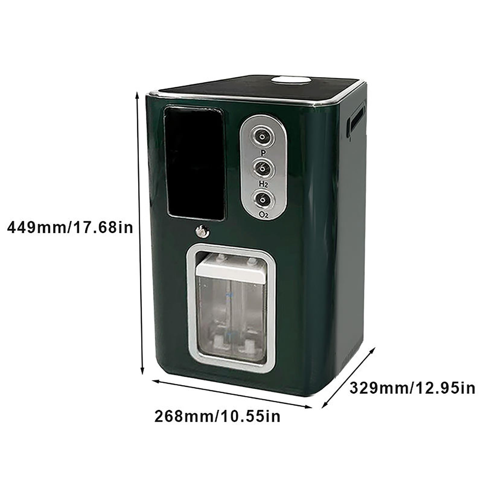 Urządzenie do terapii inhalacyjnej wodorem, przepływ 900-3000 ml/min, wodór o wysokiej czystości 99,99%, regulowany przepływ, 6-godzinny timer, 3 wyjścia 1200ml/min