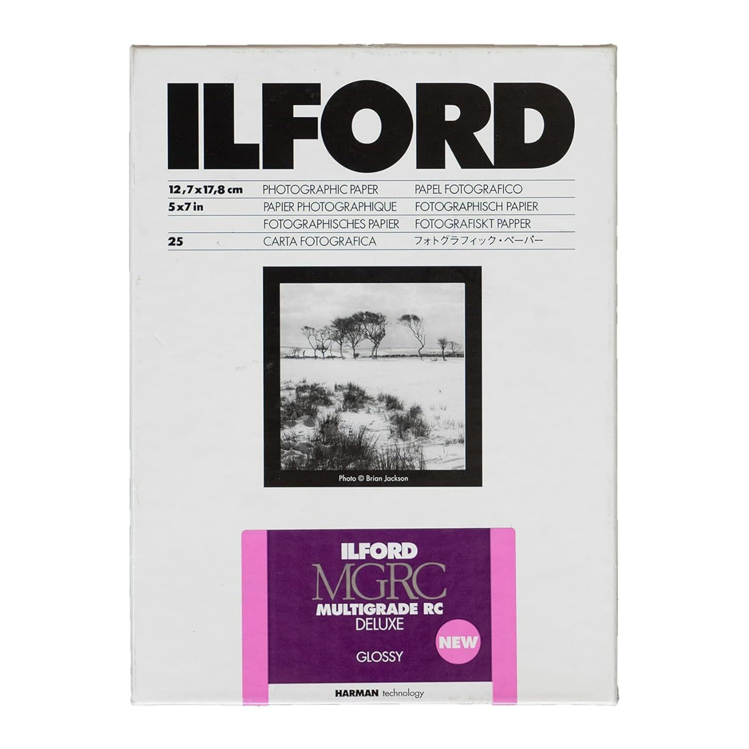 ILFORD　フォトグラフィックペーパー Amazon.com: Ilford Multigrade V RC Deluxe Glossy Surface Black