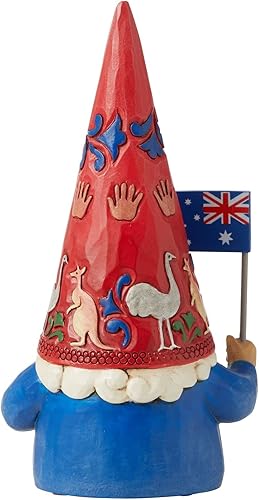 Miniatura 2 de Enesco Jim Shore Heartwood Creek - Figura australiana de gnomos alrededor del mundo, 5.5 pulgadas, multicolor