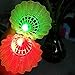 ZHENAN LED Badminton Shuttlecocks Lighting Birdies Shuttlecock Glow in The Dark Badminton for Indoor Outdoor Sports Activities(Nylon_4pcs)