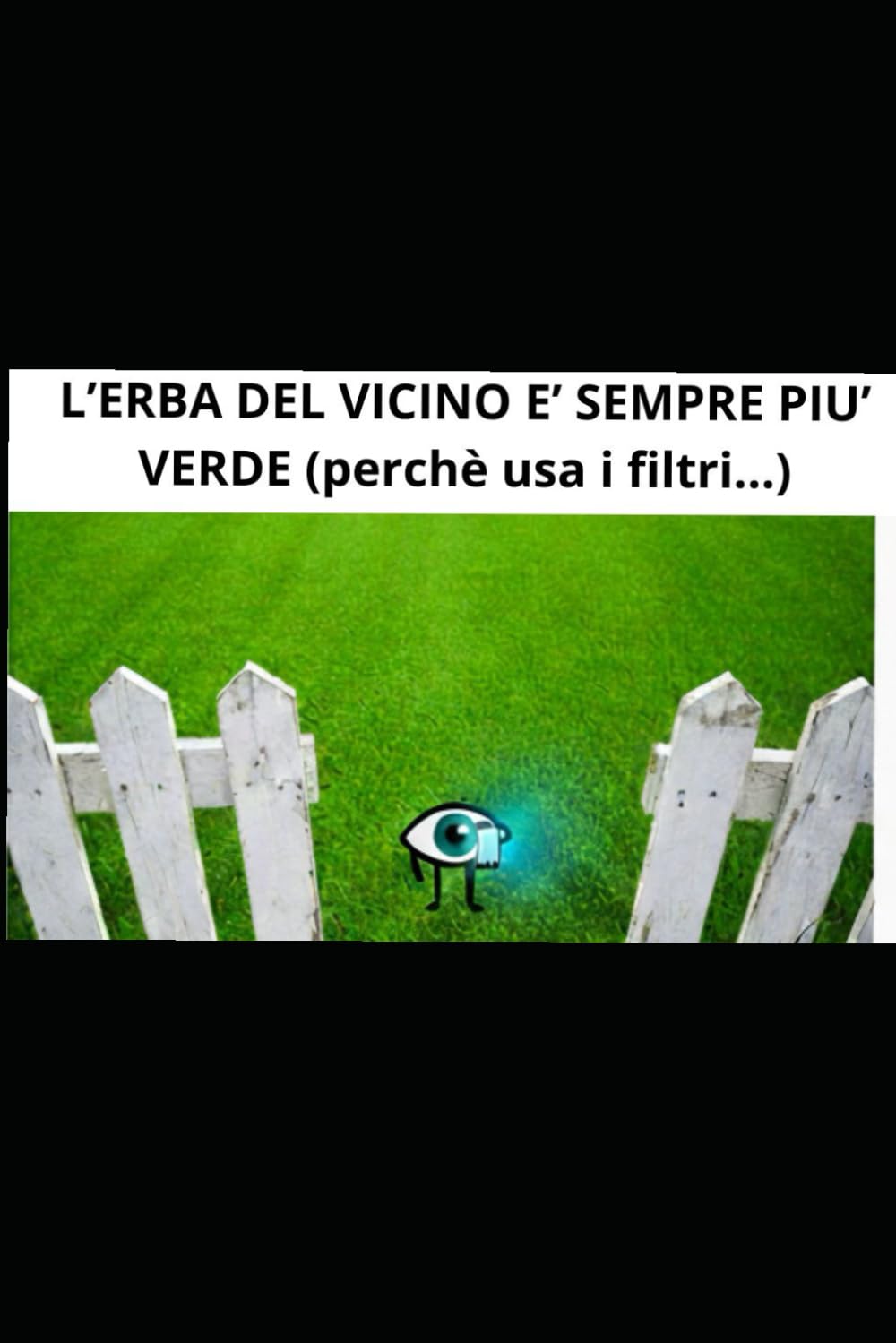 L'ERBA DEL VICINO E' SEMPRE PIU' VERDE: (perchè usa i filtri...) (Manuali del Disagio)
