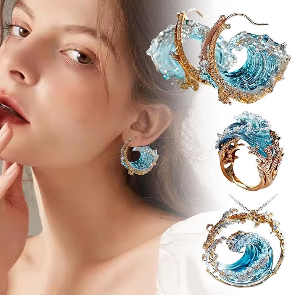 Amazon | Ocean's Oath ジュエリーセット レディース 調節可能な