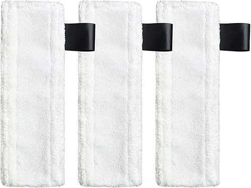 Almohadillas de repuesto para trapeador de vapor compatibles con Karcher SC limpiador de vapor, paño de microfibra para trapeador de vapor, juego de