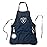 Team Sports America NFL Las Vegas Raiders Ultimate Grilling Apron with Adjustable Straps | Bottle Opener and Insulated Beverage Holder | Machine Washable |