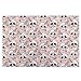 KIMDFACE Rompecabezas Puzzle 1000 Piezas,Calavera Halloween Azúcar Mexicano Tradicional Día de los Muertos Rosas Horror Patrón Popular，Puzzle Educa Inteligencia Jigsaw Puzzles para Niños Adultos