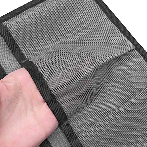 DECDEAL Malha de caiaque para armazenamento de bolsa lateral para barco Bolsa de suporte de pesca Bo